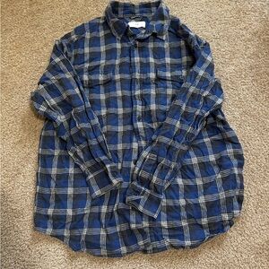 Blue Plaid overshirt